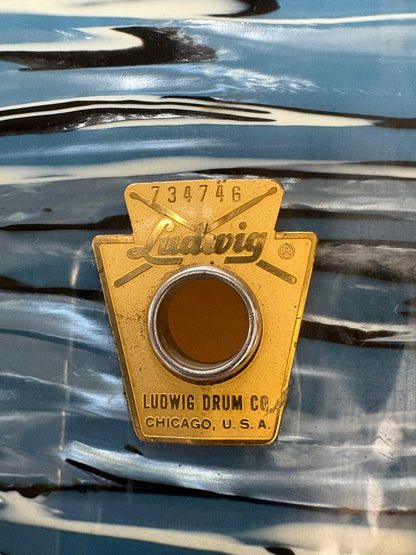 Ludwig 12"x8" Tom -  Oyster Blue Wrap (1969)