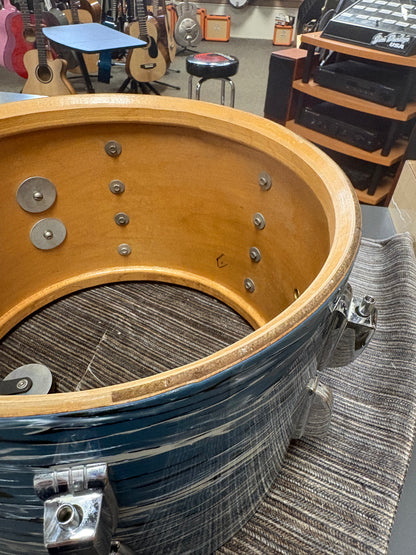 Ludwig 13"x9" Tom - Blue Oyster Wrap (1969)