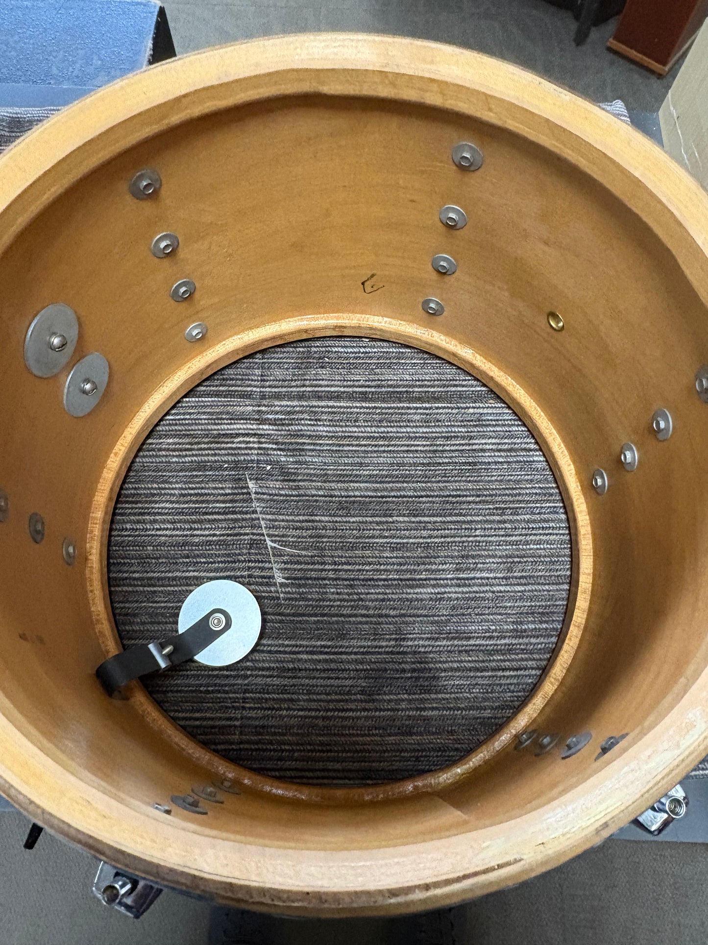Ludwig 13"x9" Tom - Blue Oyster Wrap (1969)