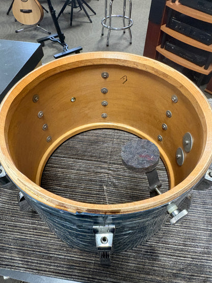 Ludwig 13"x9" Tom - Blue Oyster Wrap (1969)