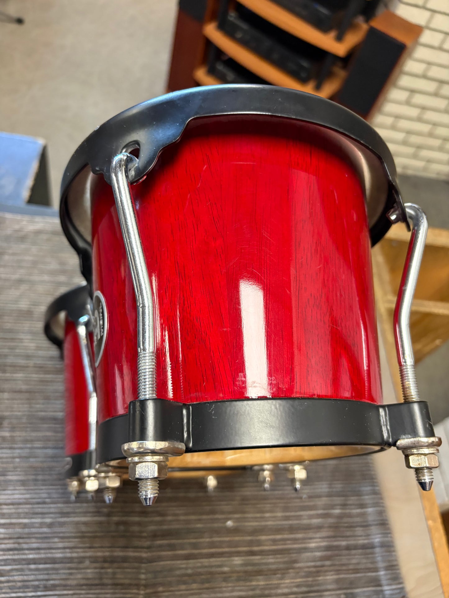 Meinl Headliner 8"x6.75" Bongos - Wine Red (Used)