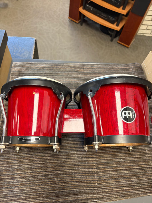 Meinl Headliner 8"x6.75" Bongos - Wine Red (Used)
