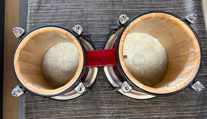 Meinl Headliner 8"x6.75" Bongos - Wine Red (Used)