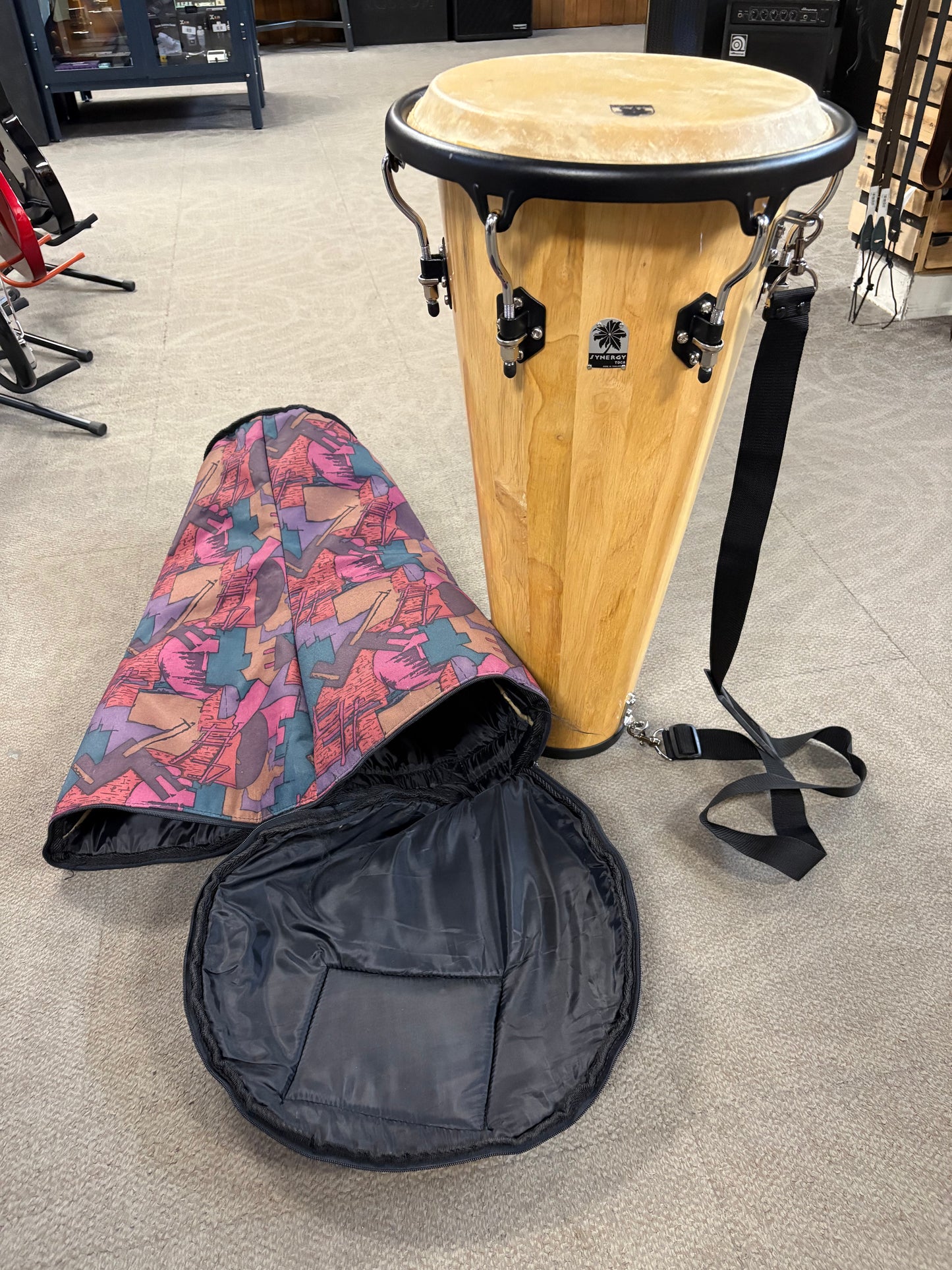 Toca Synergy Conga Style Hand Drum w/Gig Bag (Used)