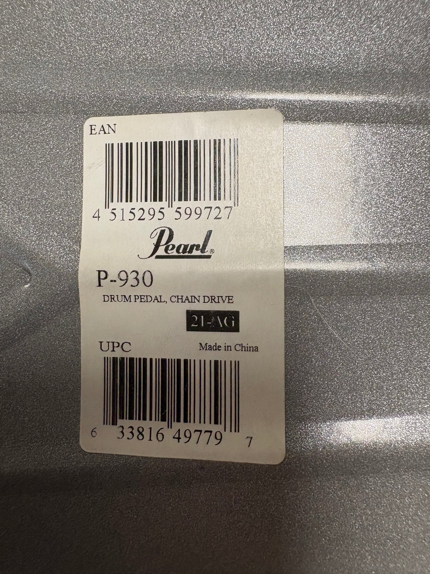 Pearl P930 Demonator Bass Drum Pedal (Used)