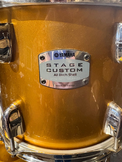 Yamaha Stage Custom Birch 4-Piece Shell Pack - Gold Metallic (Used)