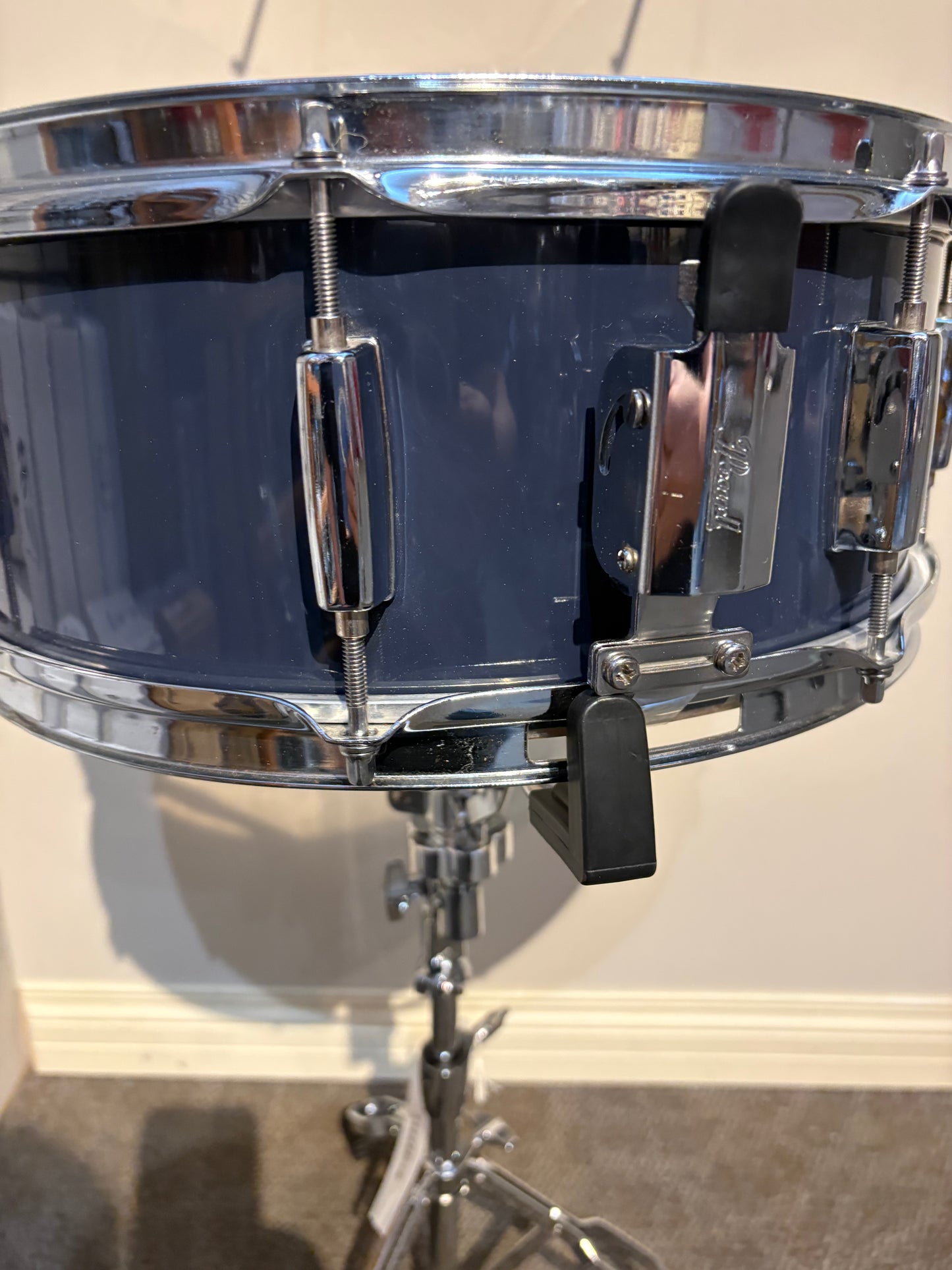 Pearl Forum 14"5.5" Snare Drum - Deep Blue (Early 2000's)