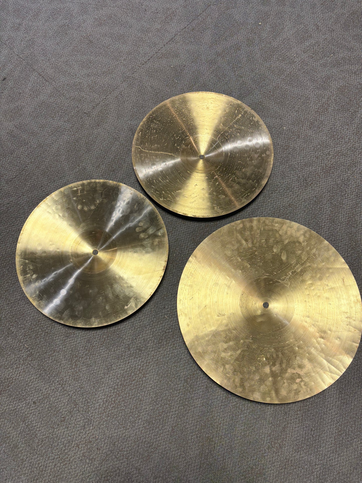 2 Piece Brass Cymbal Pack - 14" Hi-Hats & 16" Crash