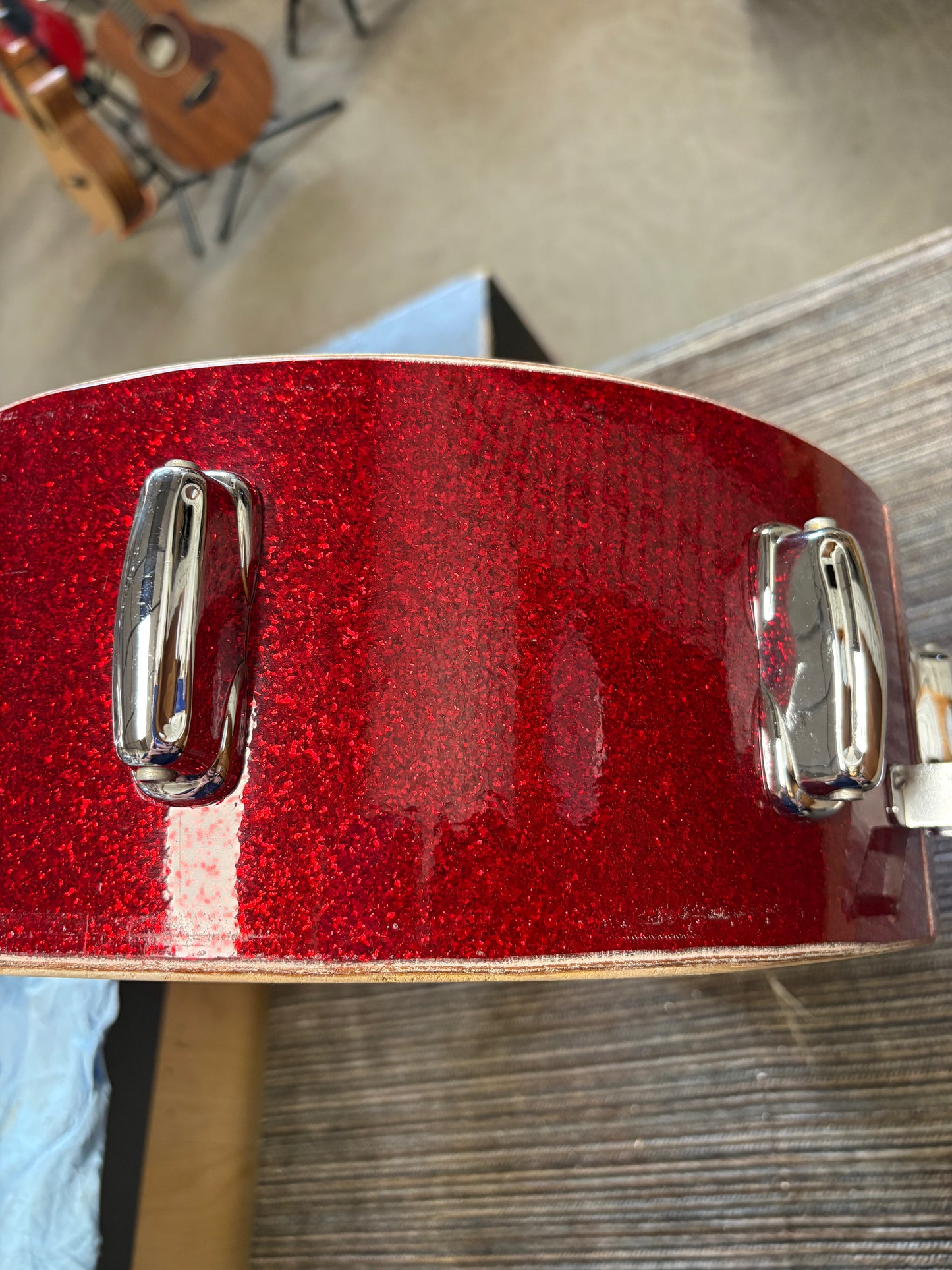 Slingerland Artist Model 14"x5.5" - Sparkling Red (1965)
