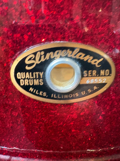 Slingerland Artist Model 14"x5.5" - Sparkling Red (1965)