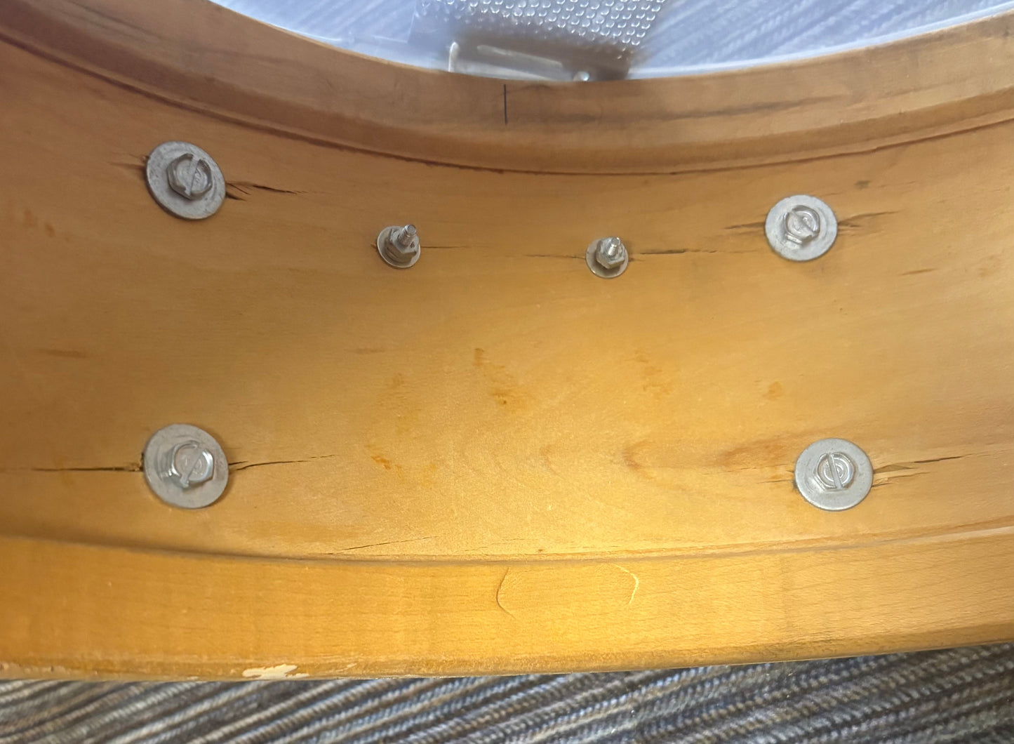 Slingerland Artist Model 14"x5.5" Snare Drum - Sparkling Red (1965)