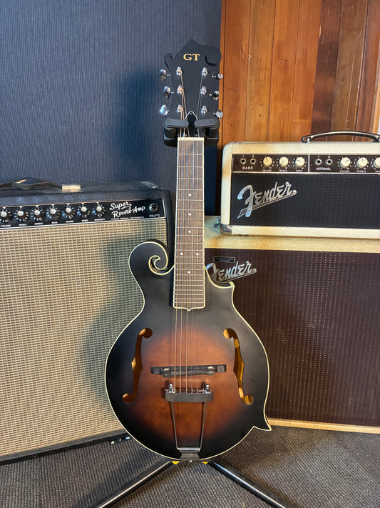 Goldtone F-6 F-Style Mando-Guitar w/Pickup & Case - Sunburst (Used)