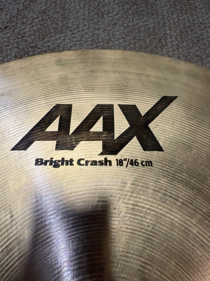 Sabian 18" AAX Bright Crash (Used)