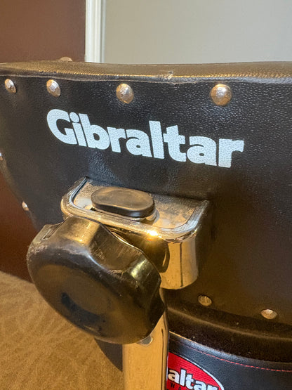 Gibraltar 9608MB 16" Cordura Saddle Drum Throne w/Backrest (Used)