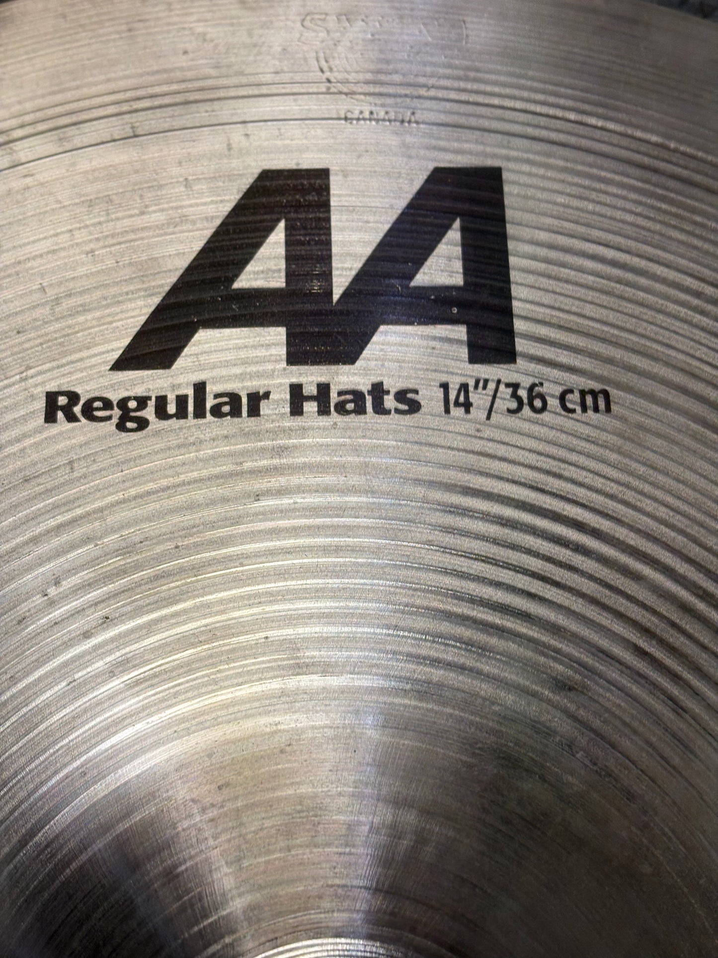 Sabian 14" AA Regular Hi-Hat Cymbals (Used)