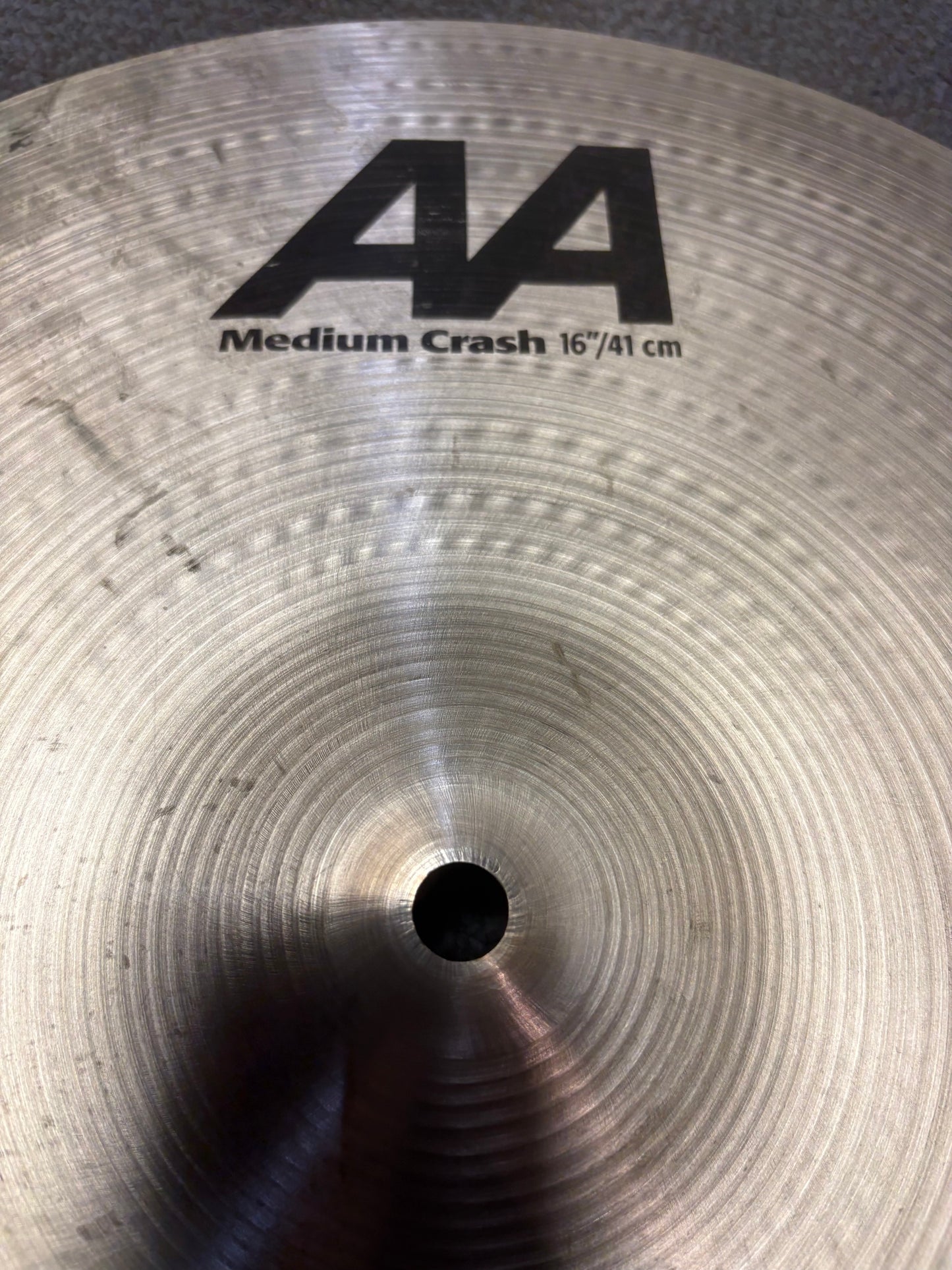 Sabian 16" AA Medium Crash Cymbal (Used)