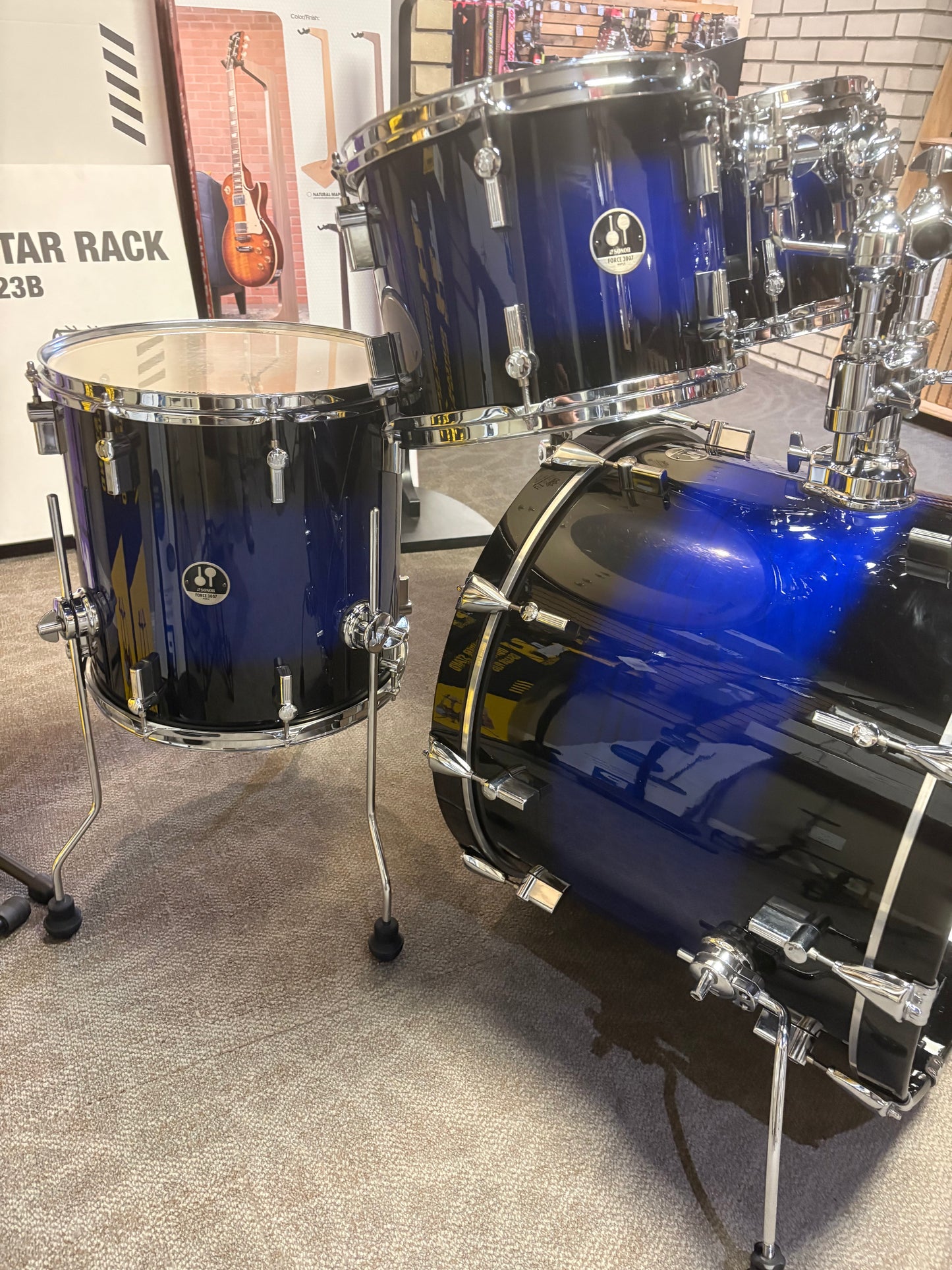 Sonor Force 3007 5-Piece Shell Pack - Midnight Fade (Used)