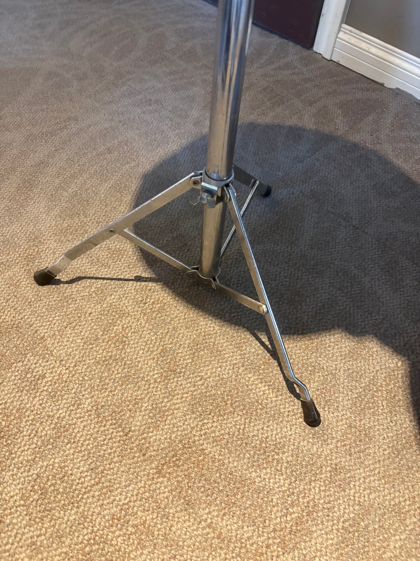 Singlerland Vintage Brass Timbales w/Stand (Used)