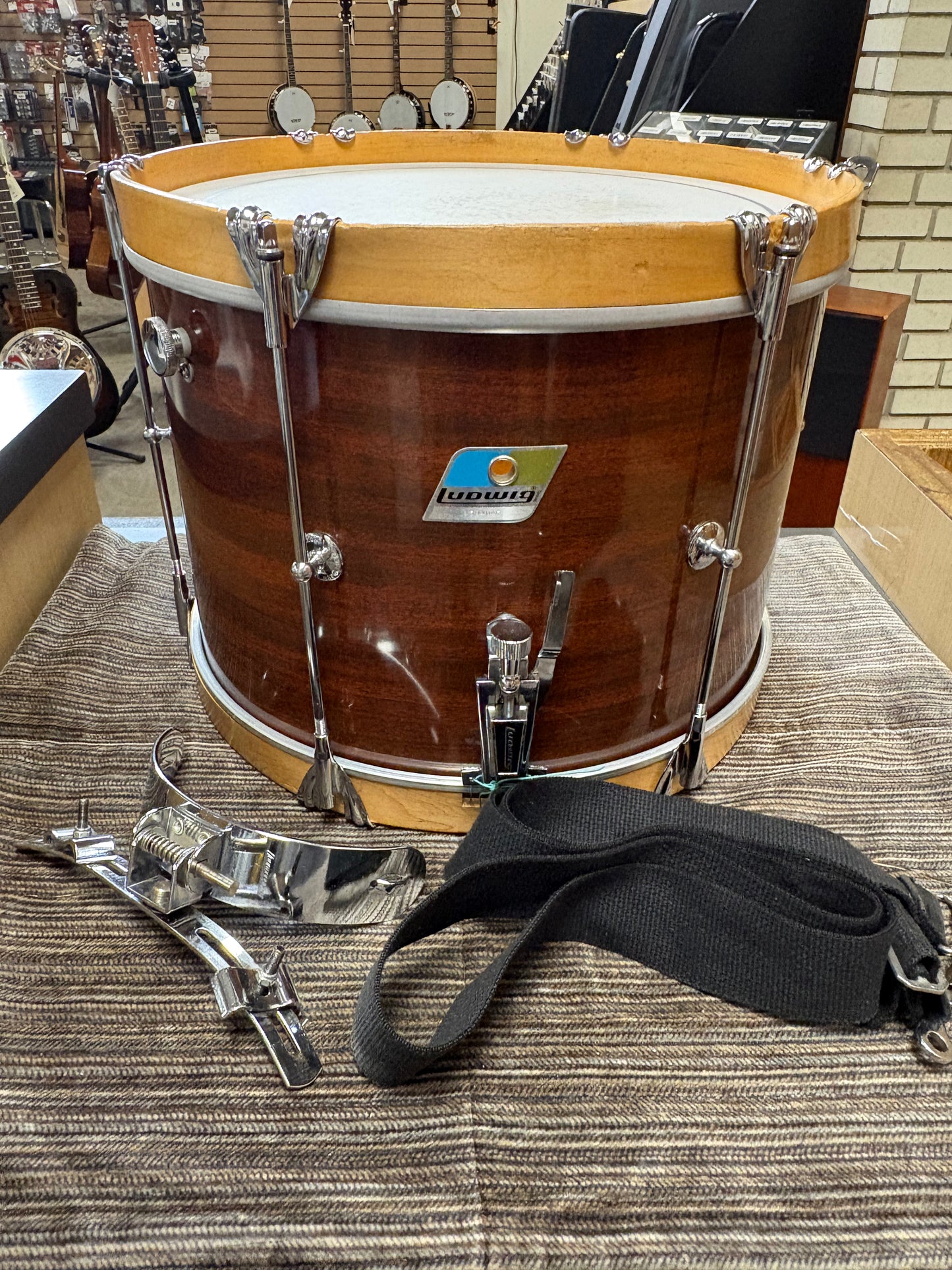 Ludwig No.3062P 14"x10" Prep Model Parade Snare Drum (1974-1975)