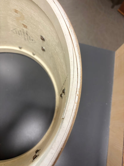 Leedy & Ludwig 3160 "Triumphlal" 15"x12" Parade Snare Drum - Marine Pearl (1952)