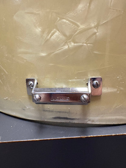 Leedy & Ludwig 3160 "Triumphlal" 15"x12" Parade Snare Drum - Marine Pearl (1952)