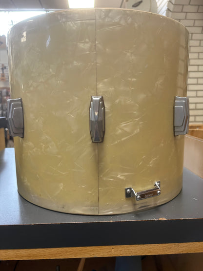 Leedy & Ludwig 3160 "Triumphlal" 15"x12" Parade Snare Drum - Marine Pearl (1952)