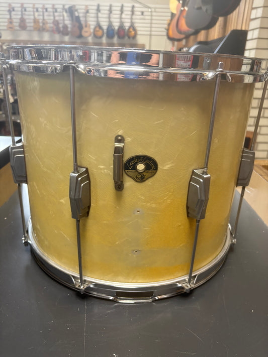 Leedy & Ludwig 3160 "Triumphlal" 15"x12" Parade Snare Drum - Marine Pearl (1952)
