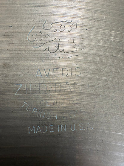 ZIldjian 14" Hi Hat Cymbals (1960's Top - 1950's Bottom)