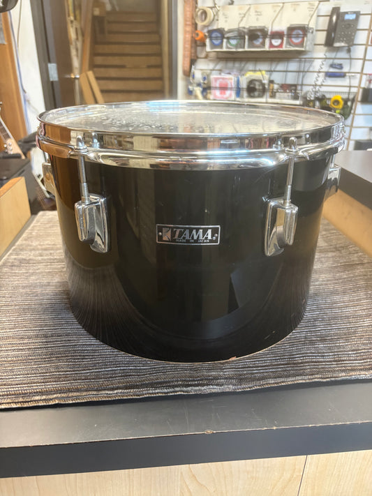 Tama Imperialstar Model 8563 13"x9" Concert Tom - Jet Black (1980's)