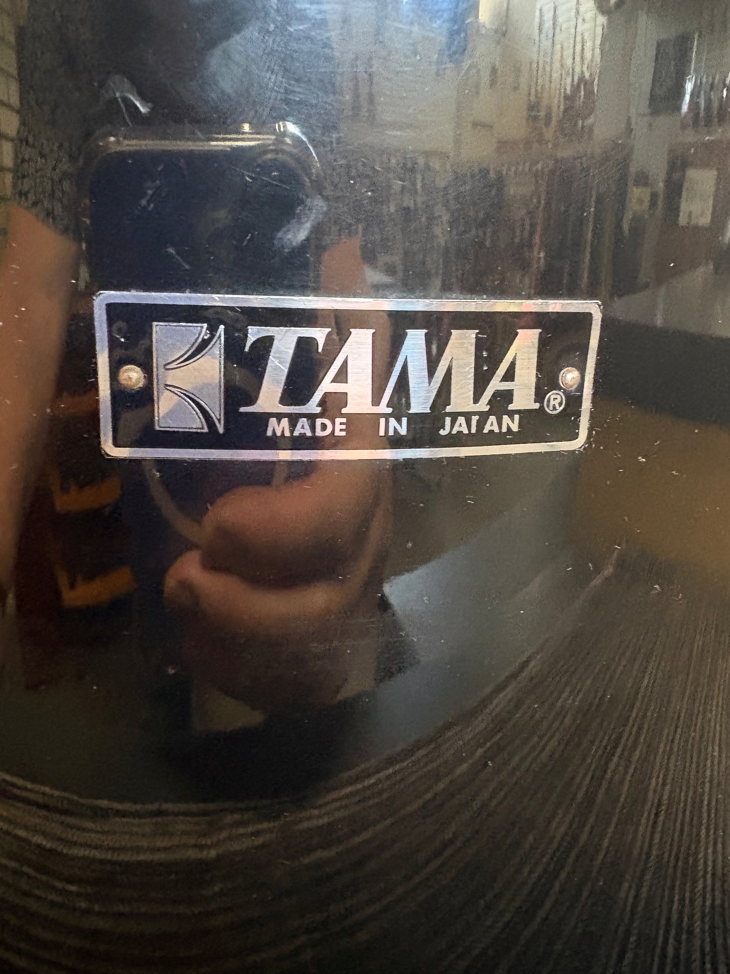 Tama Imperialstar Model 8563 13"x9" Concert Tom - Jet Black (1980's)