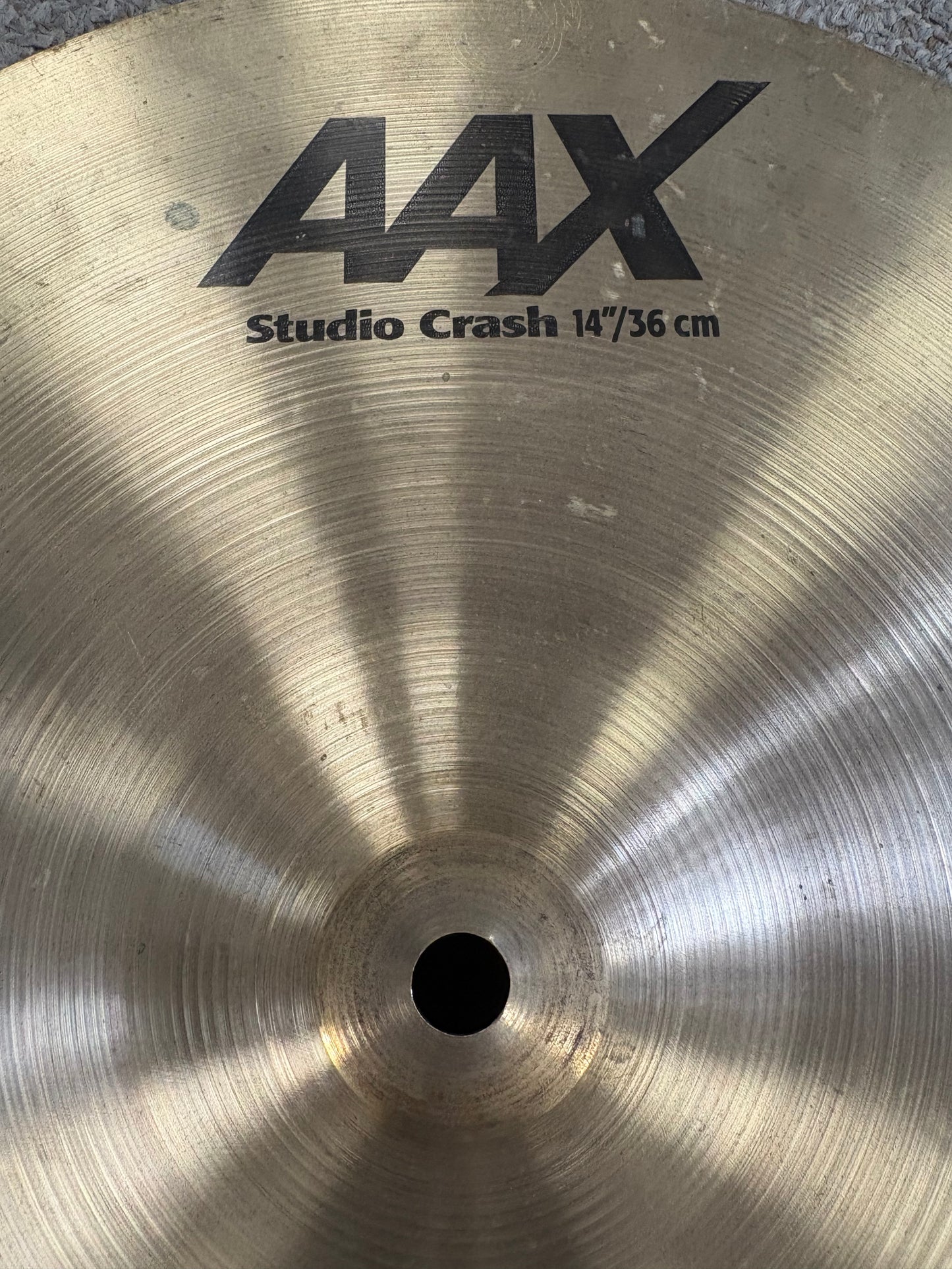 Sabian 14" AAX Studio Crash Cymbal (Used)