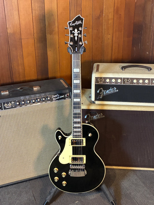 Hagstrom Swede Left Handed Electric Guitar - Black (Used)