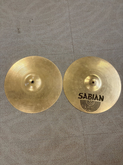 Sabian 14" AA Regular Hi-Hat Cymbals (Used)