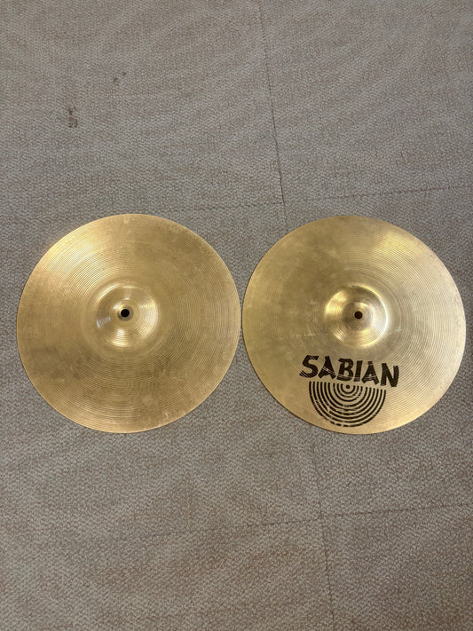 Sabian 14" AA Regular Hi-Hat Cymbals (Used)
