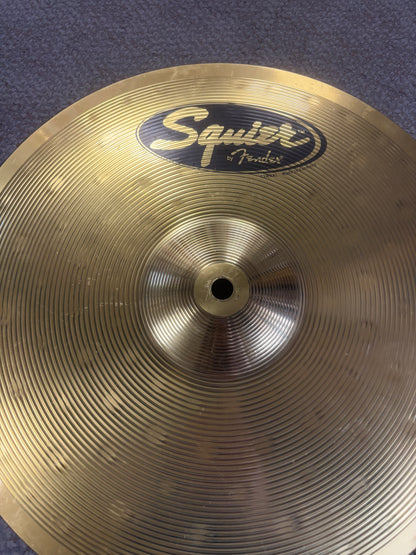 Squier 14" Brass Hi-Hat Cymbals (Used)
