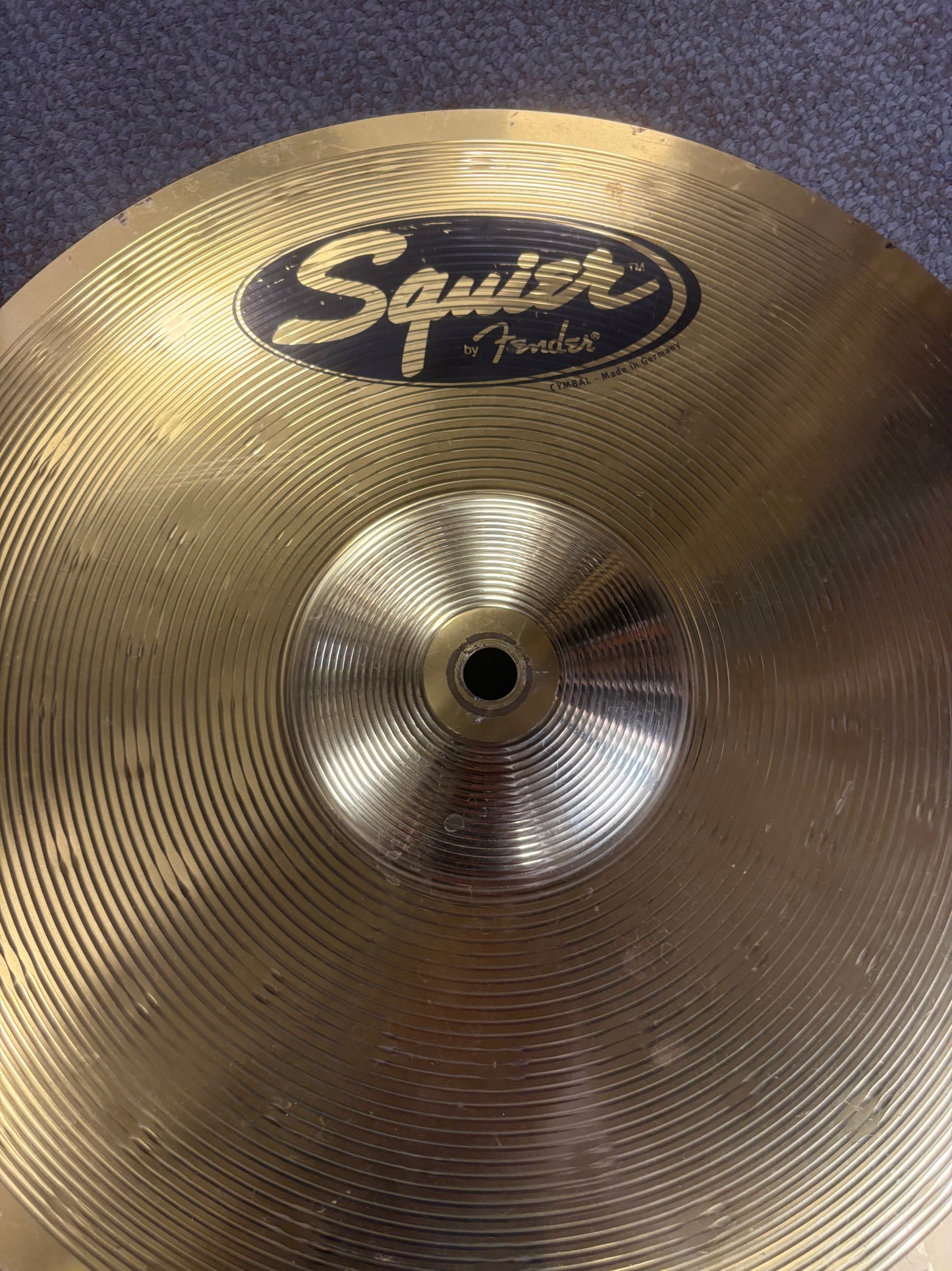 Squier 14" Brass Hi-Hat Cymbals (Used)