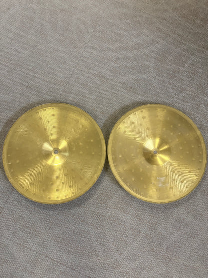 Squier 14" Brass Hi-Hat Cymbals (Used)