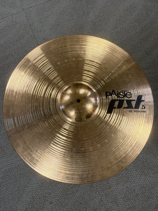 Paiste PST5 20" Rock Ride Cymbal (Used)
