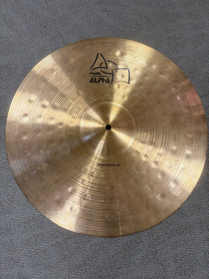 Paiste Alpha 20" Power Ride Cymbal (Used)
