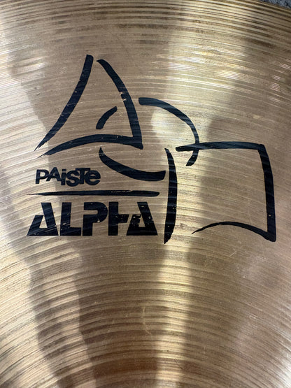 Paiste Alpha 20" Power Ride Cymbal (Used)