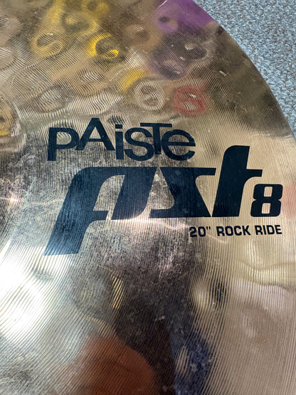 Paiste PST8 20" Reflector Rock Ride (Used)