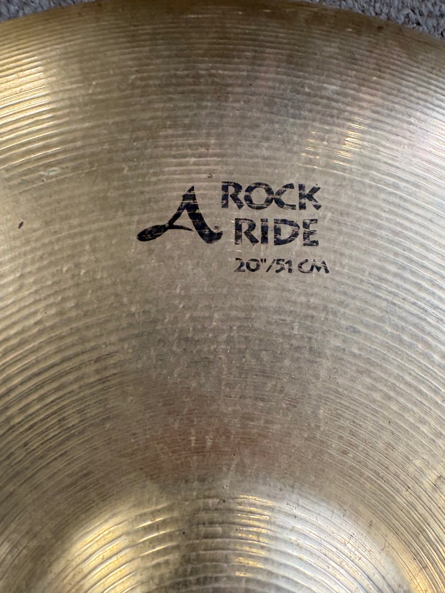 Zildjian A 20" Brilliant Rock Ride Cymbal (Used)