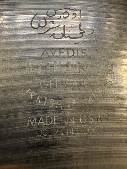 Zildjian A 20" Brilliant Rock Ride Cymbal (Used)