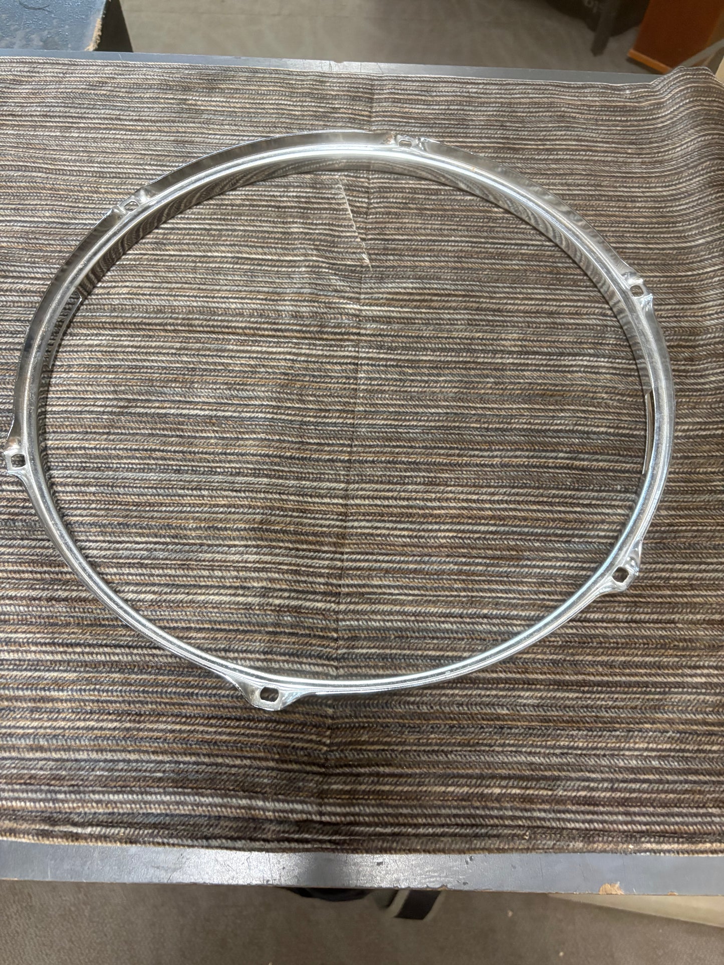 14" Triple Flanged 6 Lug Snare Side Hoop (Used)