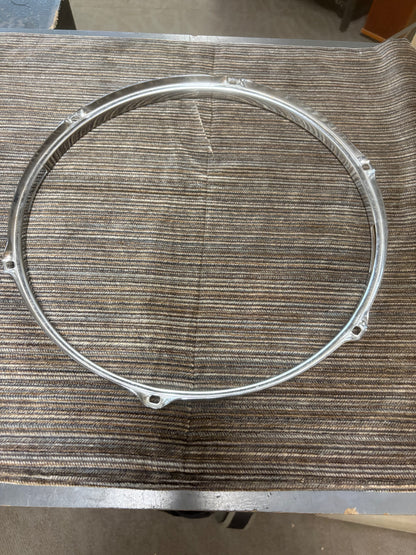 14" Triple Flanged 6 Lug Snare Side Hoop (Used)