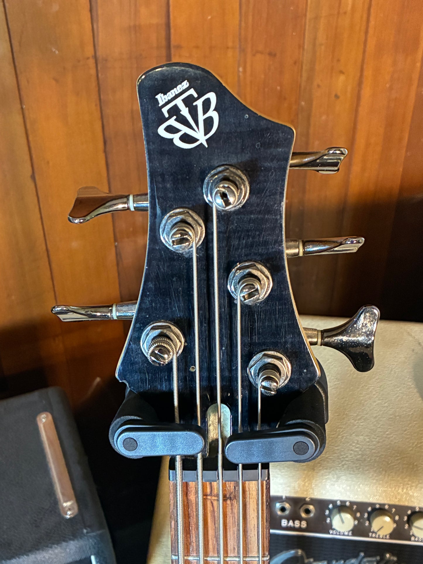 Ibanez BTB305FM Standard 5-String Active Bass Guitar - Transparent Black (2008-2010)