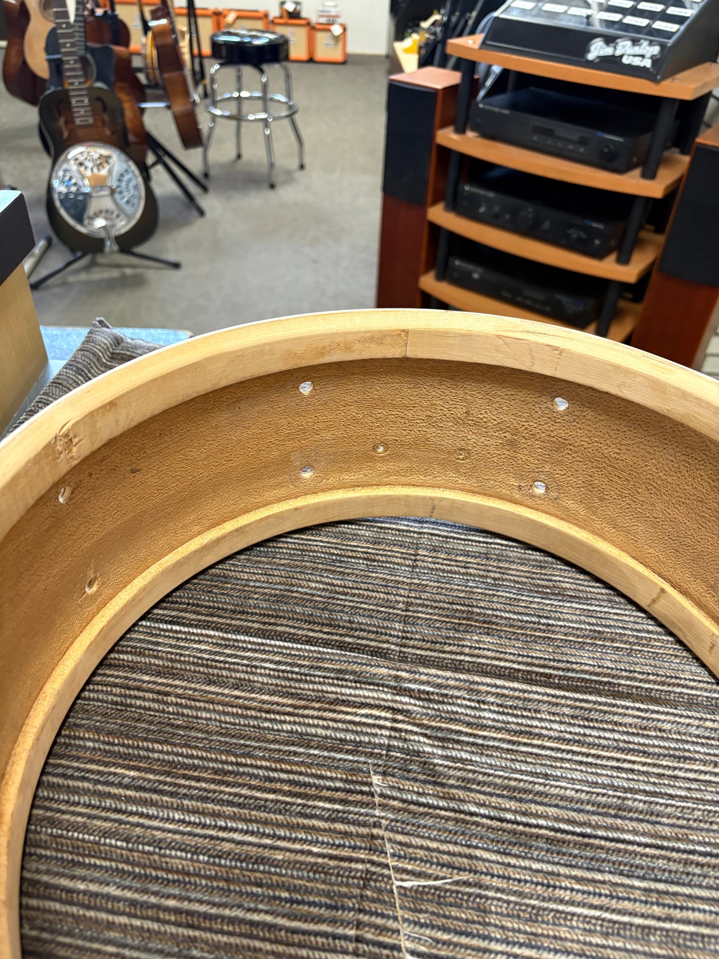 Slingerland Radio King Student Model 14"x5.5" 8-Lug Snare Drum - Sparkling Gold (Mid to Late 1950's)