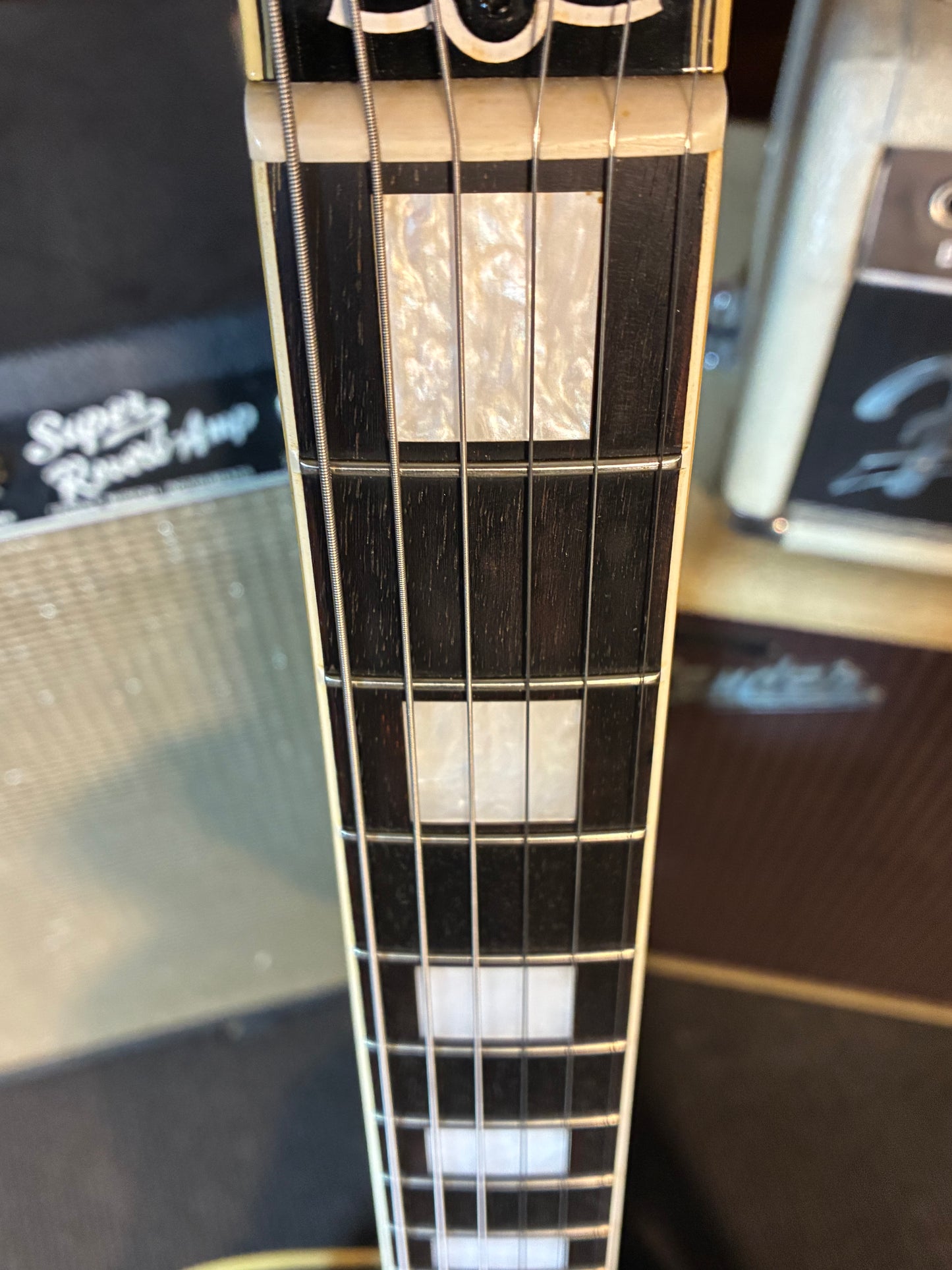 Burny Made in Japan RLC-70 Electric Guitar - Ebony (1980's)