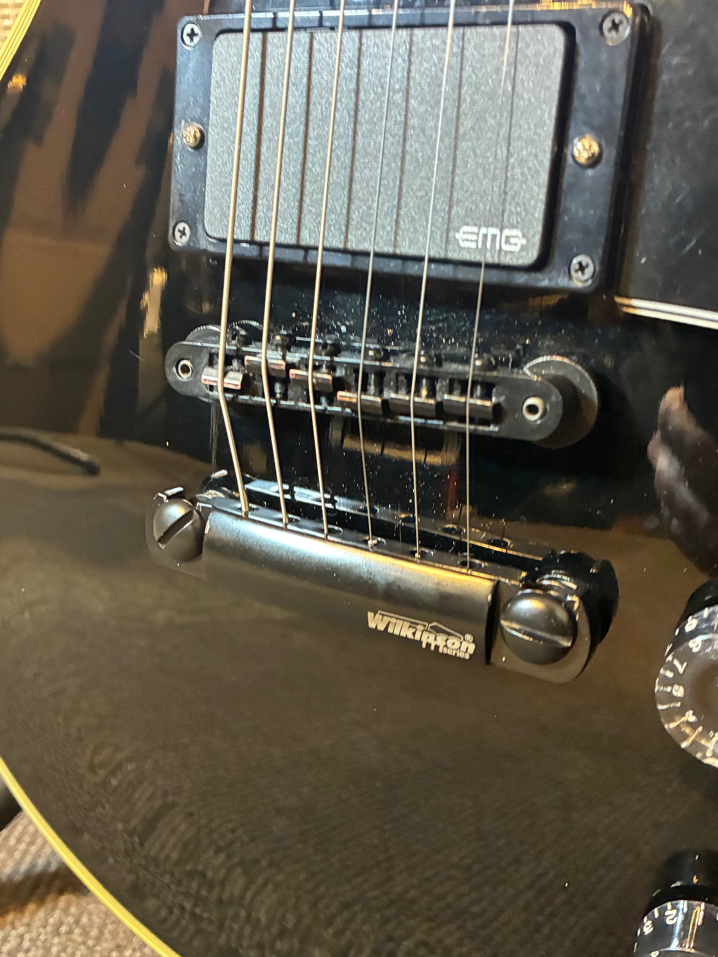 Burny Made in Japan RLC-70 Electric Guitar - Ebony (1980's)