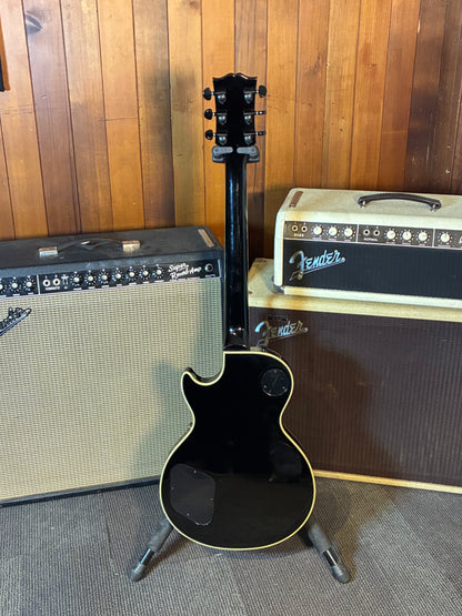 Burny Made in Japan RLC-70 Electric Guitar - Ebony (1980's)